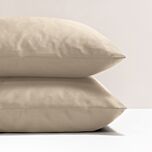 Set of 2 pillowcases Clarysse Grace (almond cream 3047)